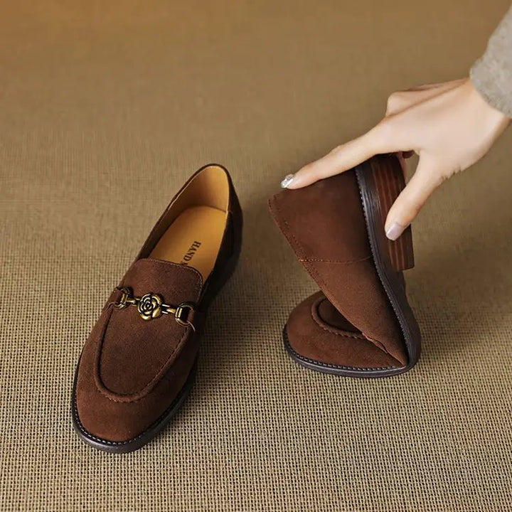 Clara Nubuck Loafers