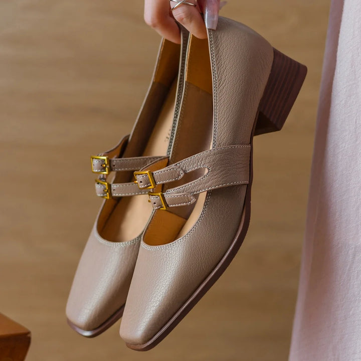 Firenze Dual Buckle Shoes