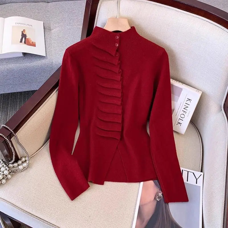 Scala Pleated Sweater