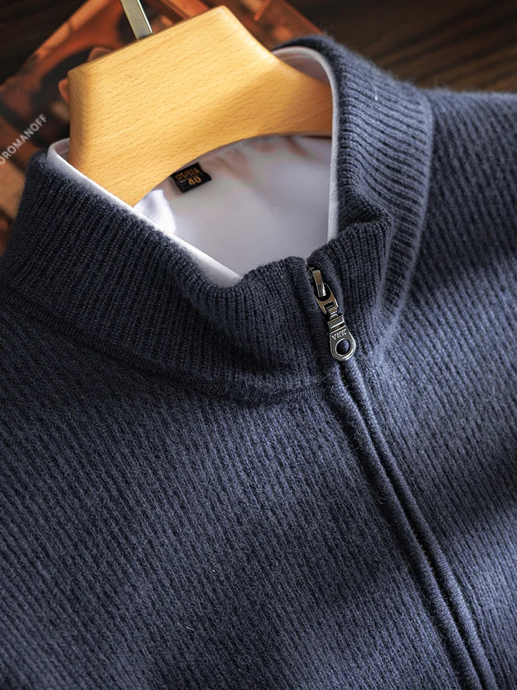 Sterling Cashmere Zip Up