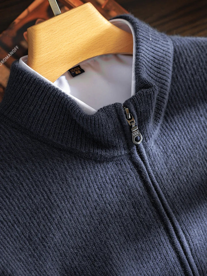 Sterling Cashmere Zip Up