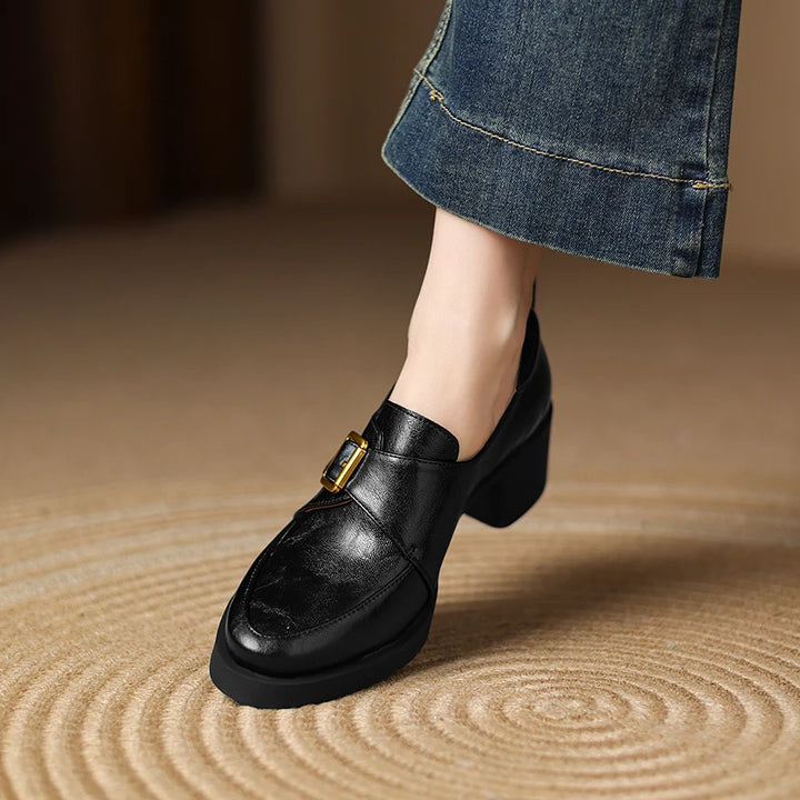 Bellamy Buckle Heels