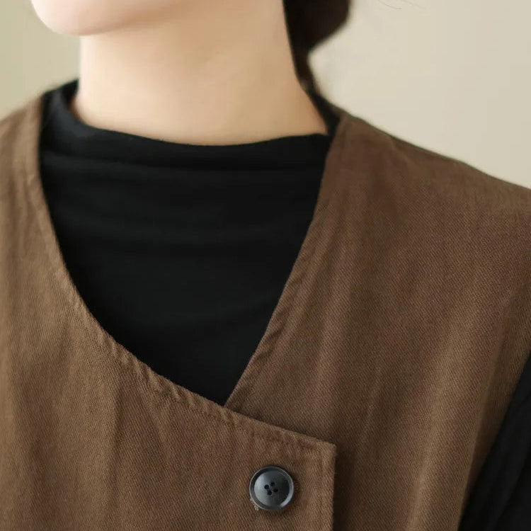 Nara Layered Cotton Vest
