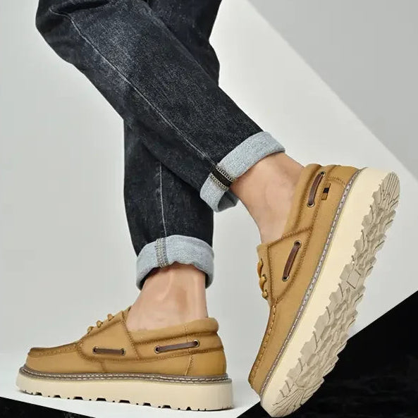 Mercer Leather Moc Oxfords