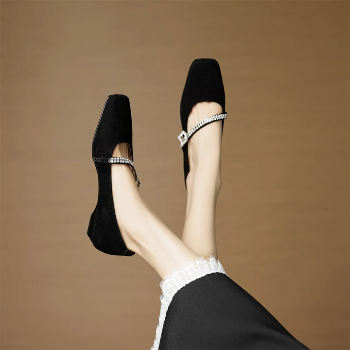 Aura Crystal Mary Janes