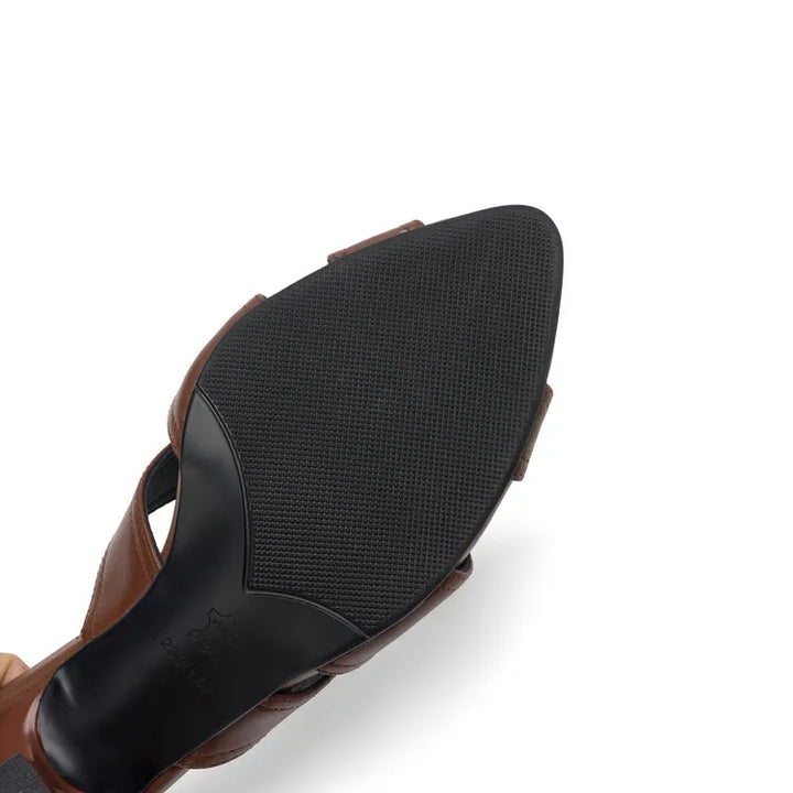 Intreccio Woven Heel Mules
