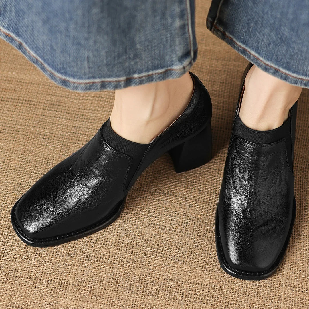 Montevita Leather Pumps