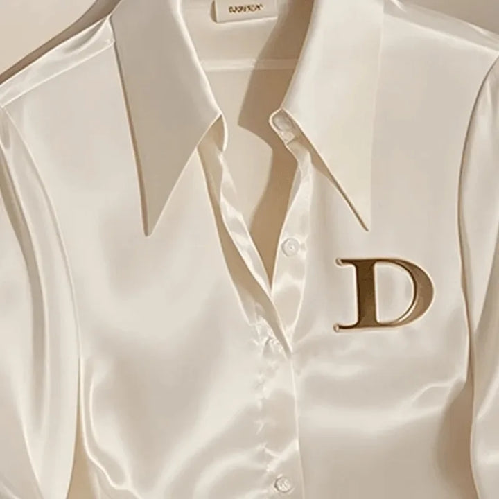 D’Or Signature Satin Shirt