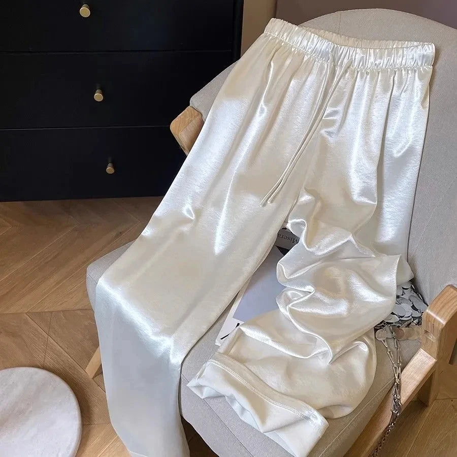 Mooncast Satin Trousers