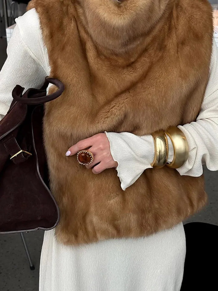 Solara Fur Vest