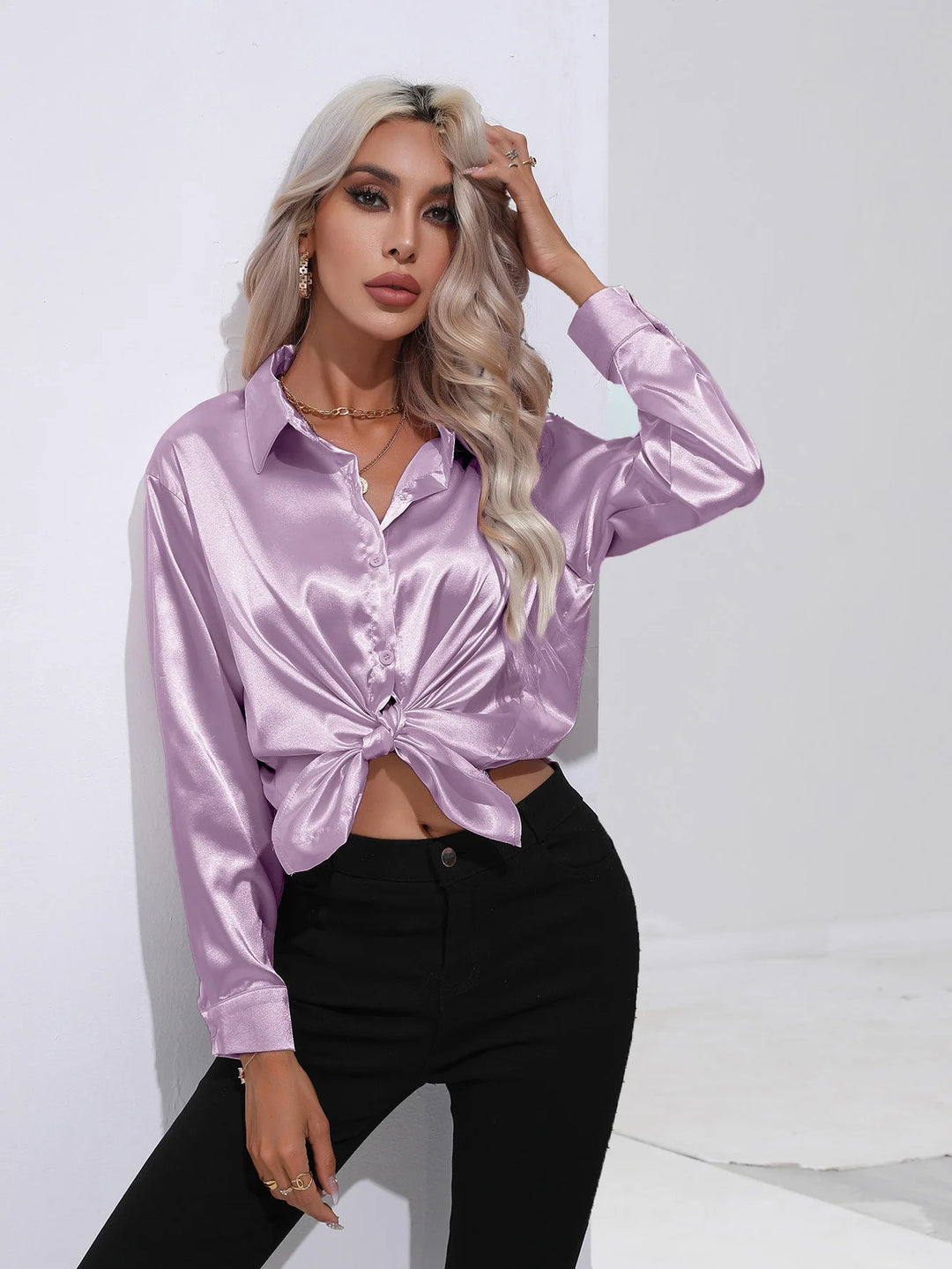 Sorella Satin Shirt