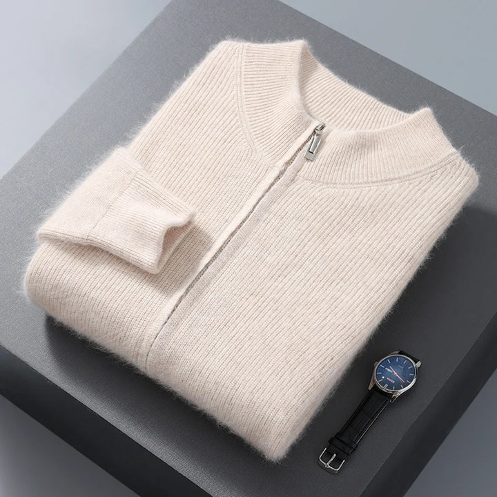 Carrick Cashmere Zip Up