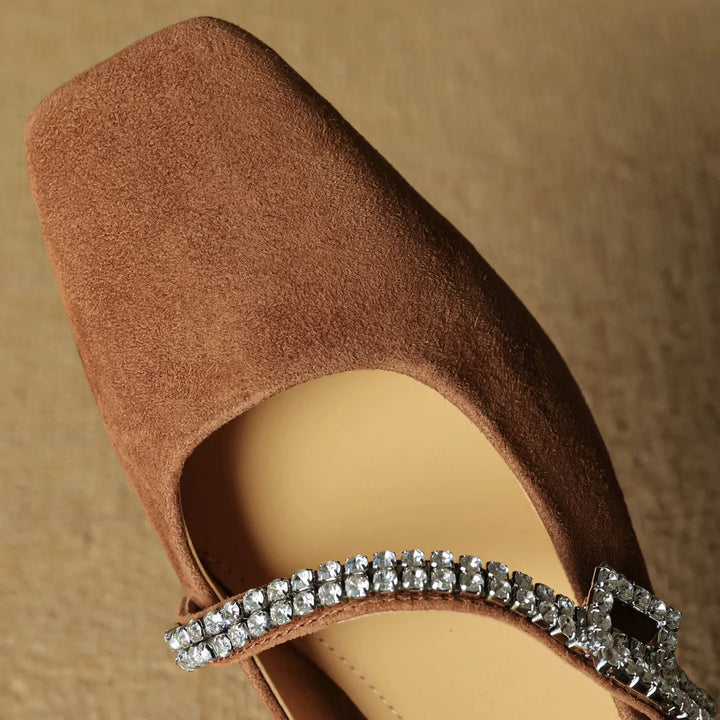 Aura Crystal Mary Janes