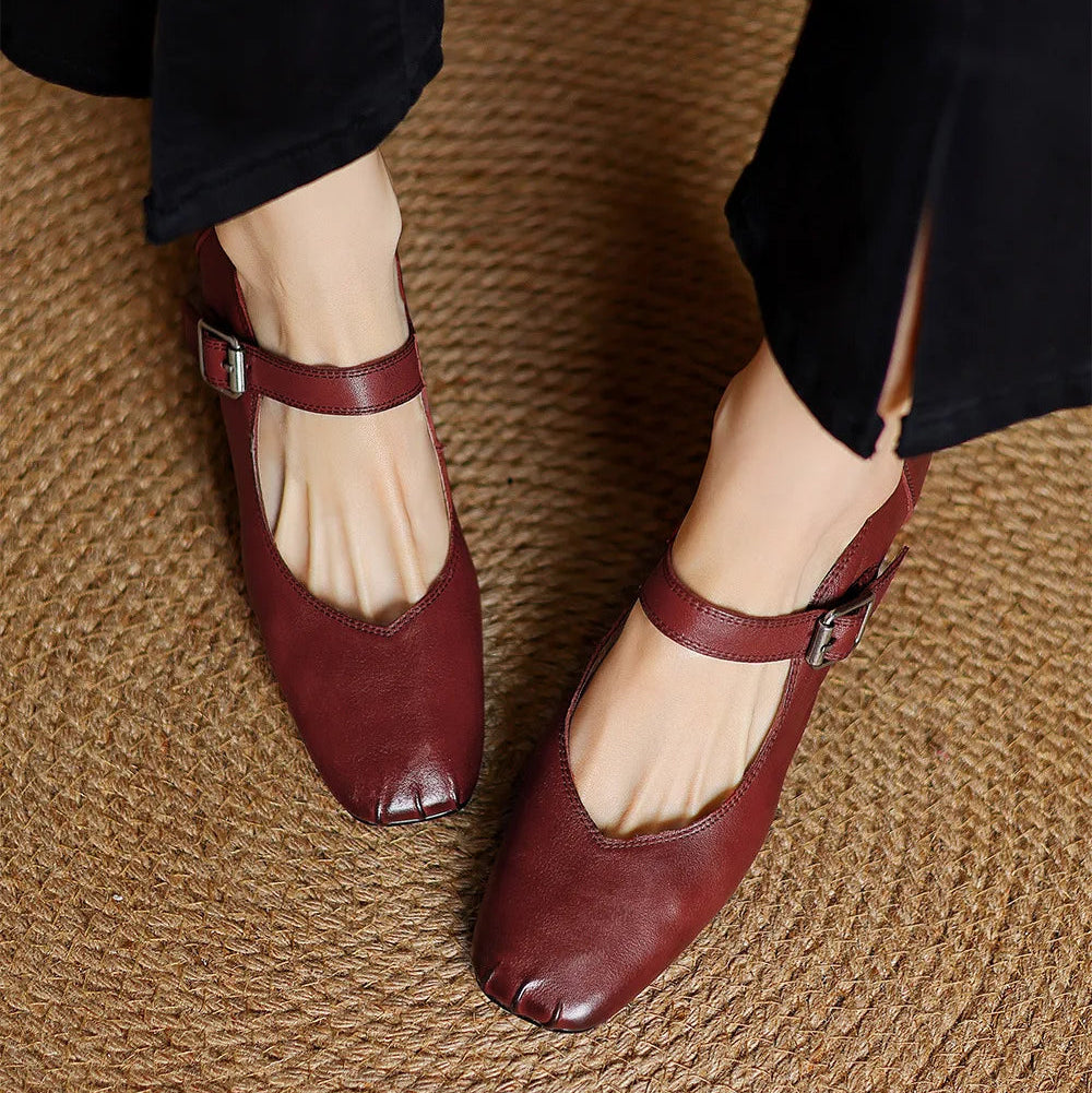 Montera Leather Heels