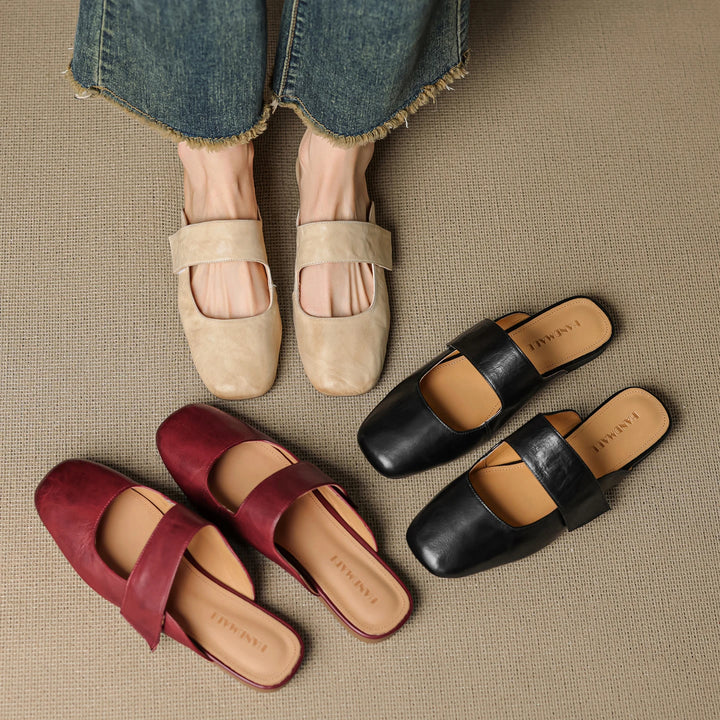 Bellanova Leather Mules