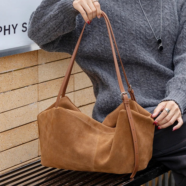 Marlow Suede Shoulder Bag