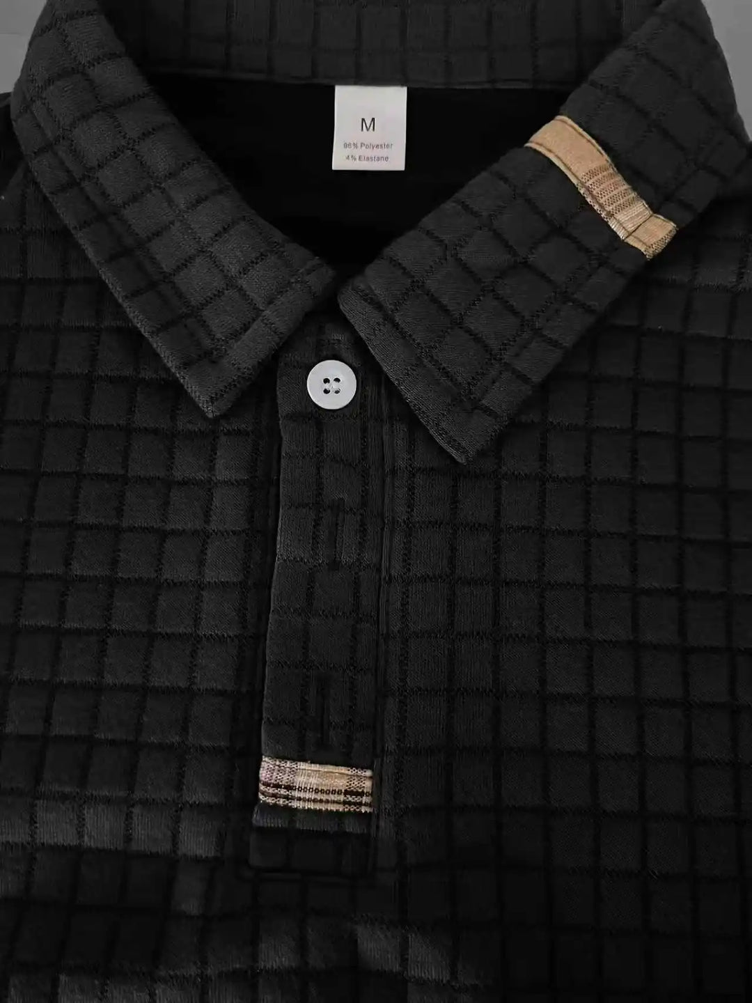 Gridlock Waffle Polo