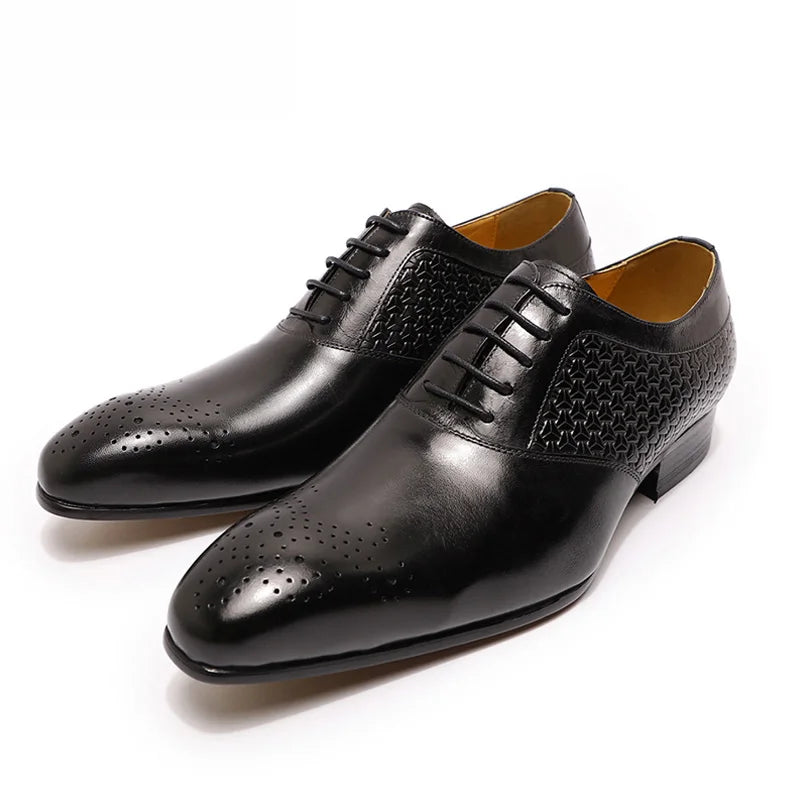 Lorenzo Italian Leather Oxfords