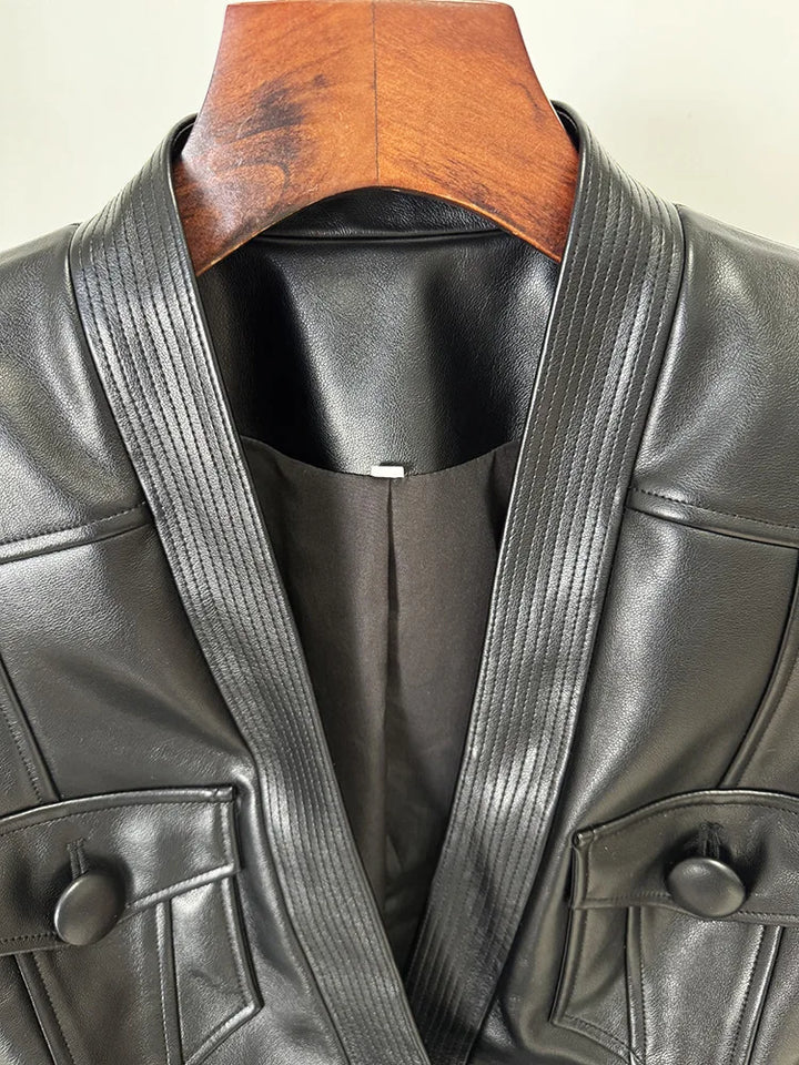 Dominé Belted Jacket
