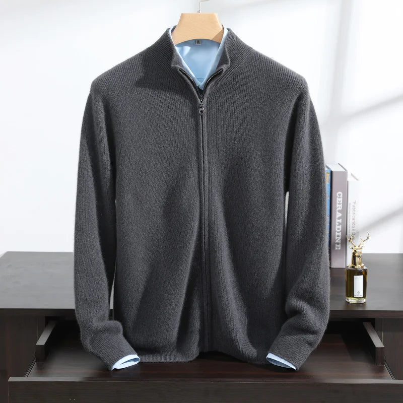 Sterling Cashmere Zip Up
