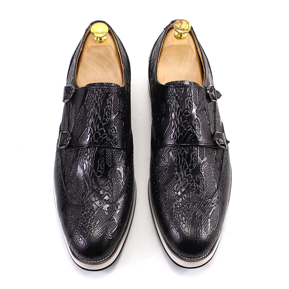 Serpente Monk Strap Brogues