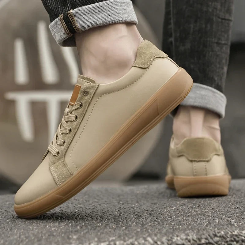 Italian Leather Sneakers
