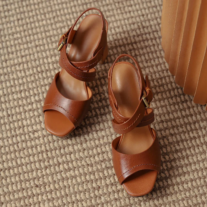 Adriana Platform Heel Sandals