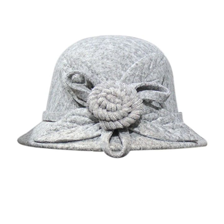 Camelia Flower Cloche Hat