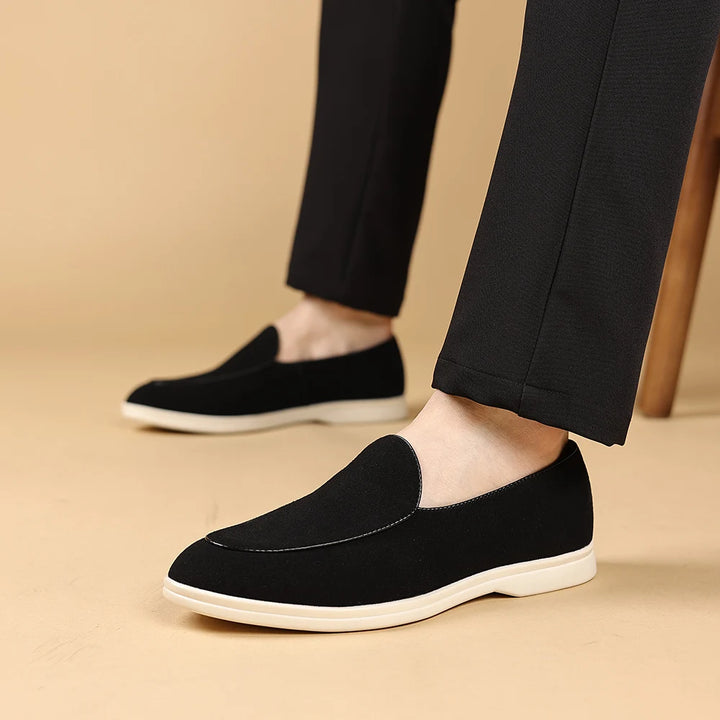 Armano Suede Slip Ons