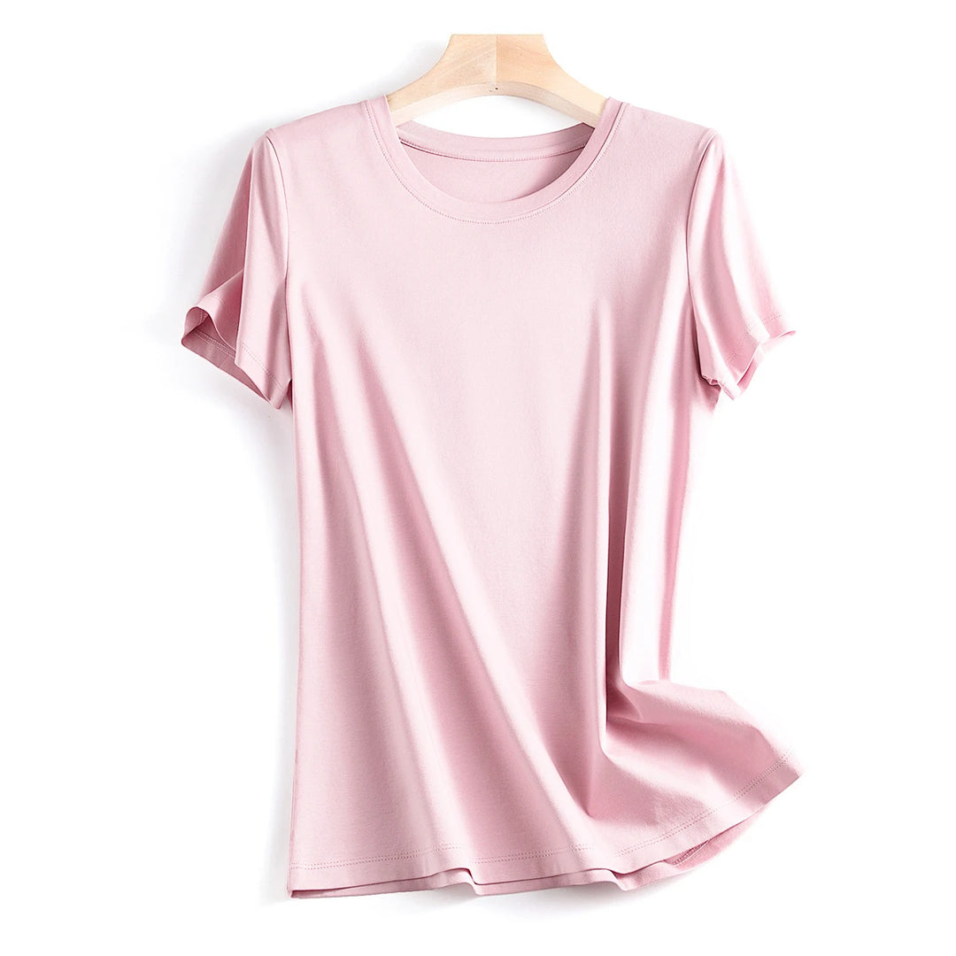 Mila Mulberry Silk Tee