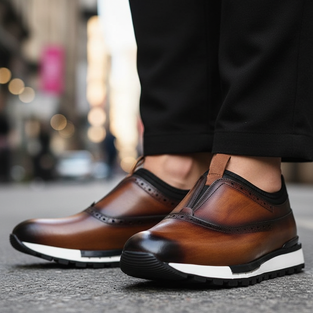 Strada Hybrid Leather Shoes