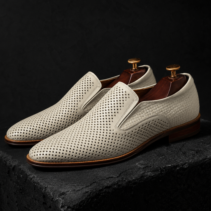 Perfora Leather Loafers