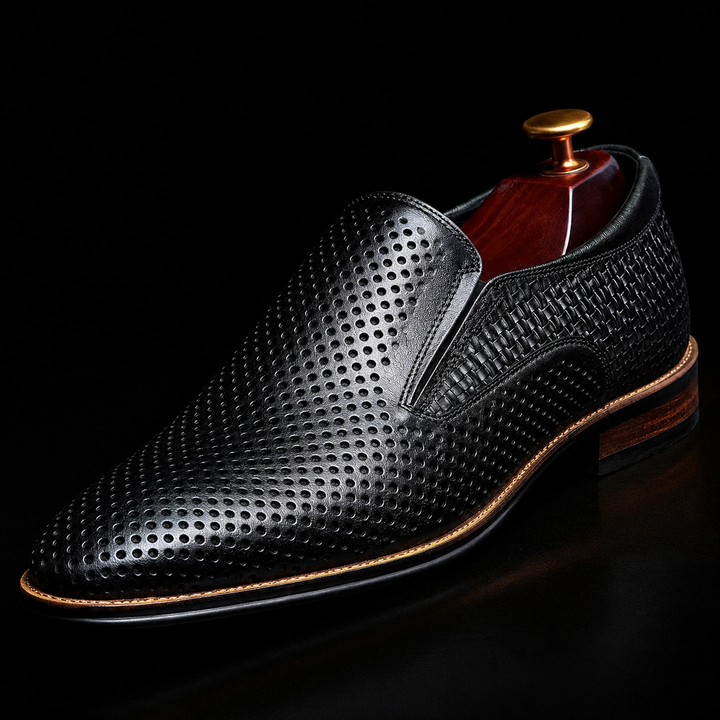 Perfora Leather Loafers
