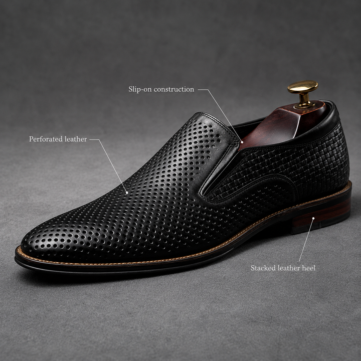 Perfora Leather Loafers