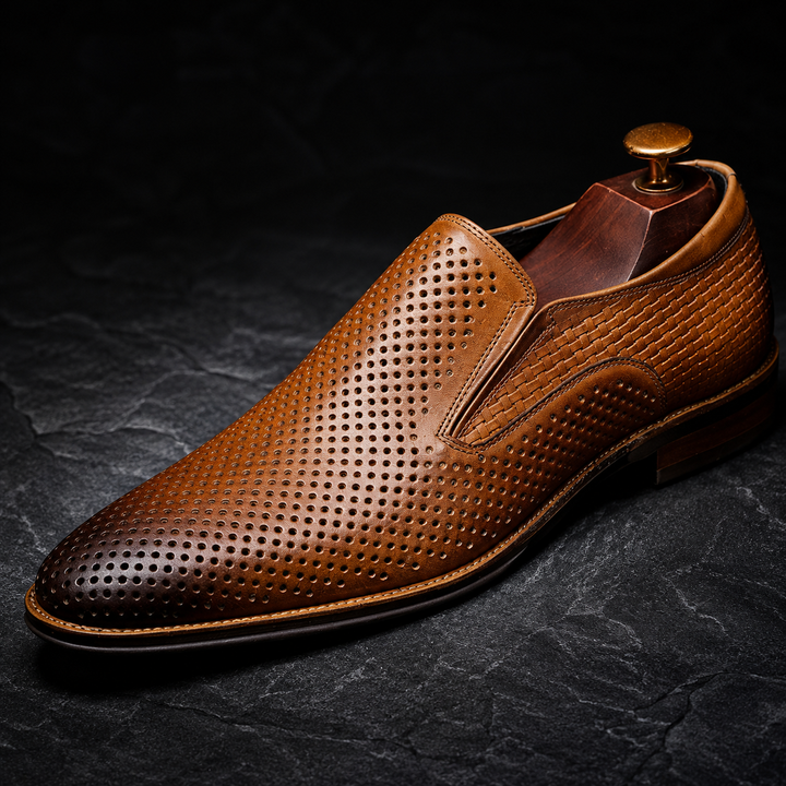 Perfora Leather Loafers