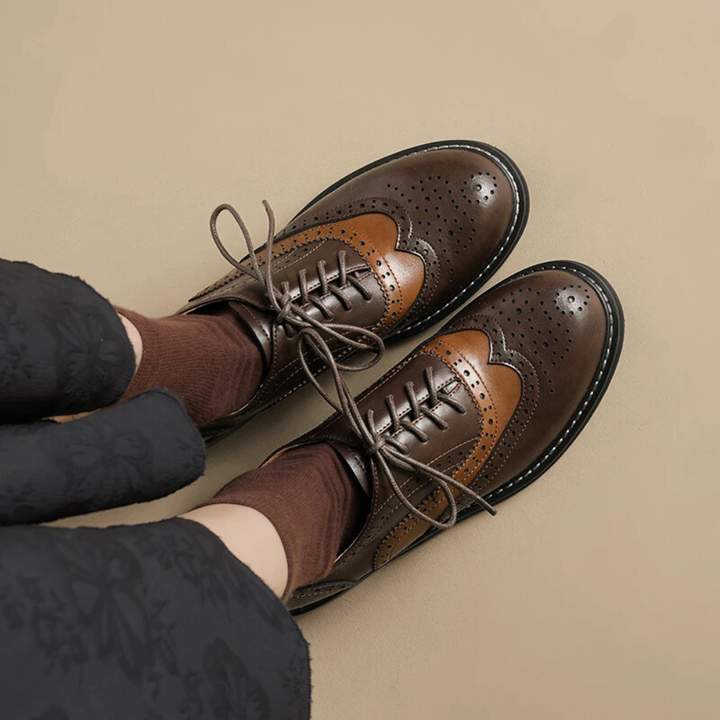 Tuxedo Wingtip Oxfords
