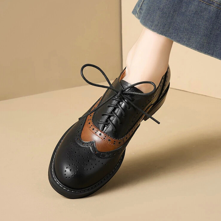 Tuxedo Wingtip Oxfords
