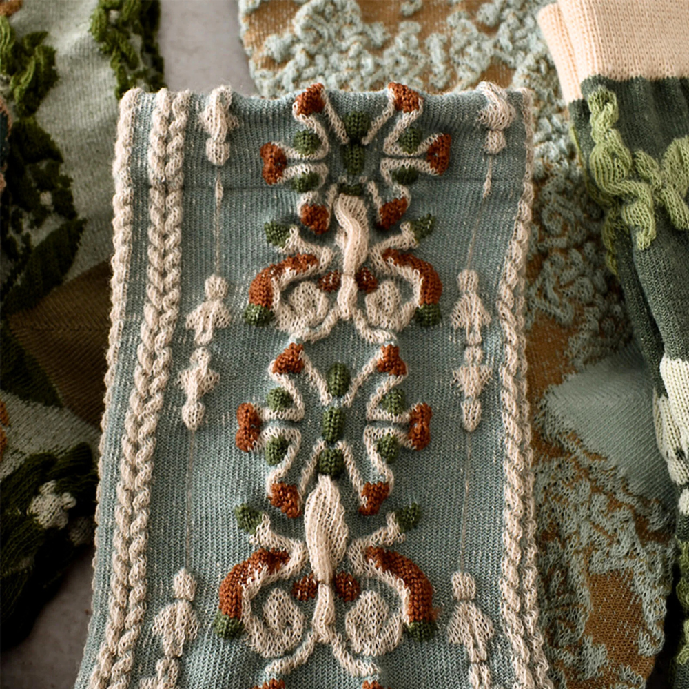 Wintergreen Heirloom Socks