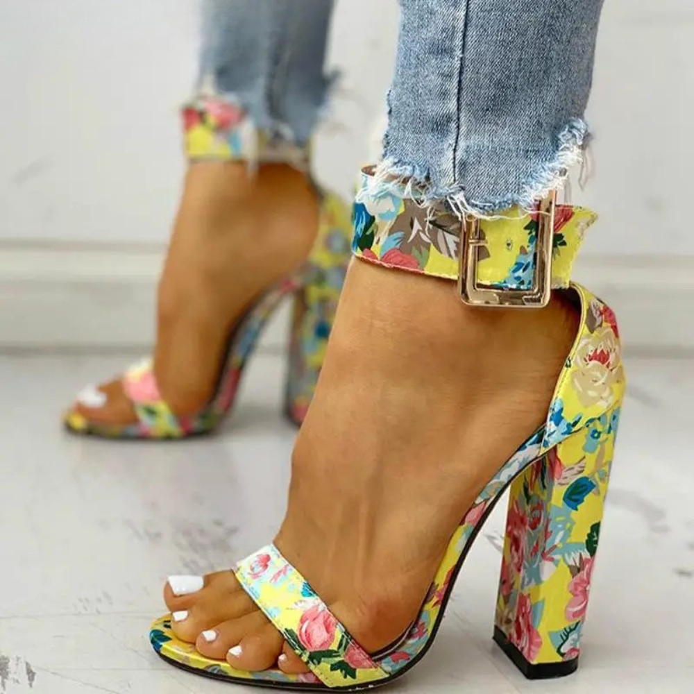 Maculata Block Heels