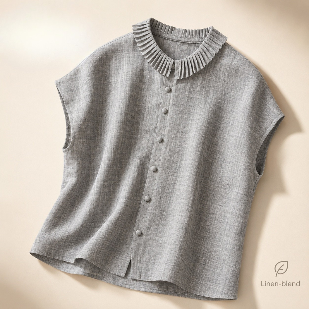 Pleatra Ruffle Blouse