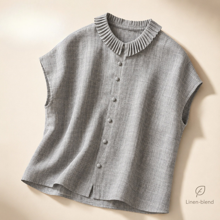 Pleatra Ruffle Blouse