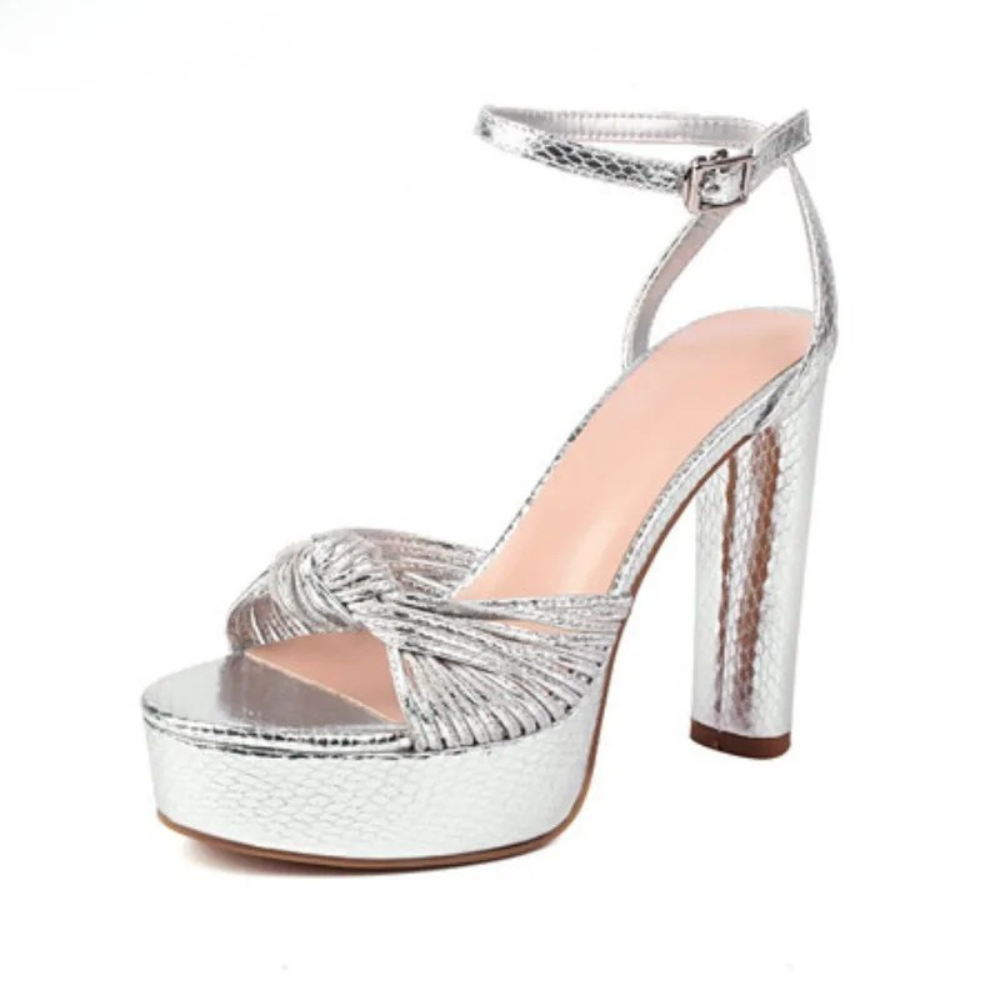 Dorata Knot Platform Sandals