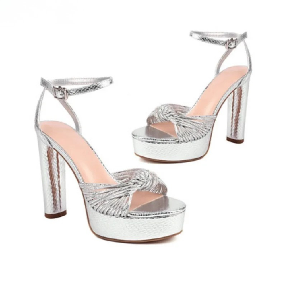 Dorata Knot Platform Sandals