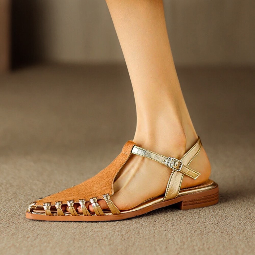 Valetta Artisan Cage Sandals