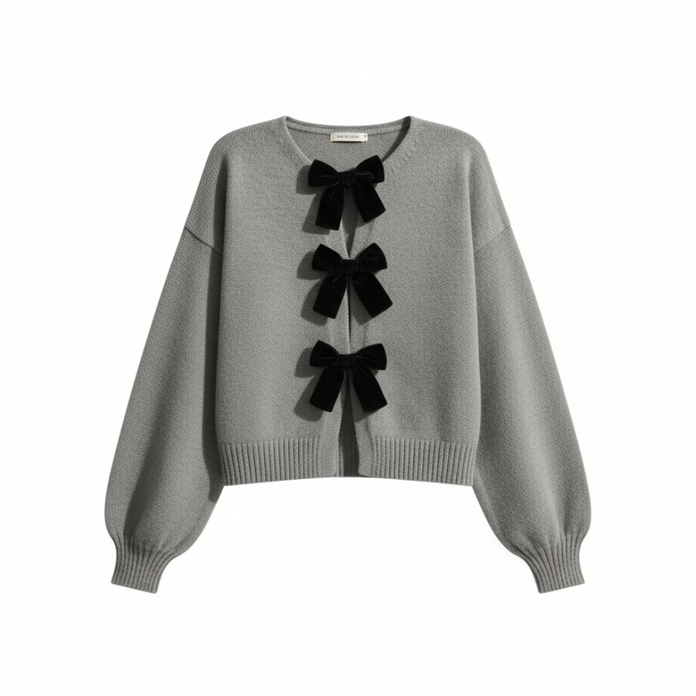 Aubryn Bow Cardigan