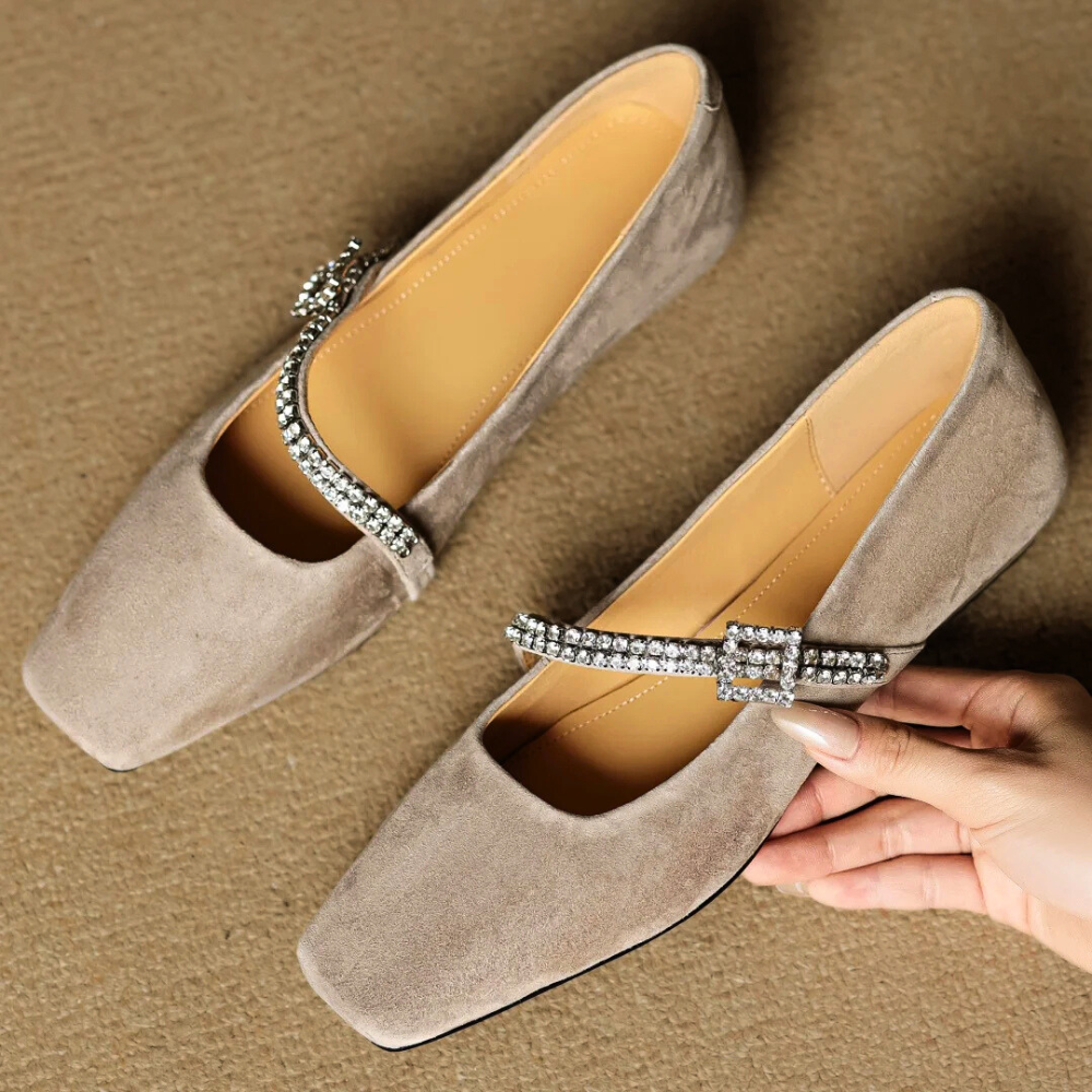 Aura Crystal Mary Janes