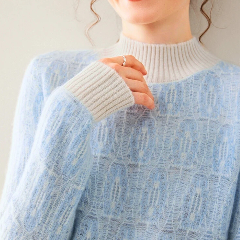Cashmere Dream Jacquard Sweater