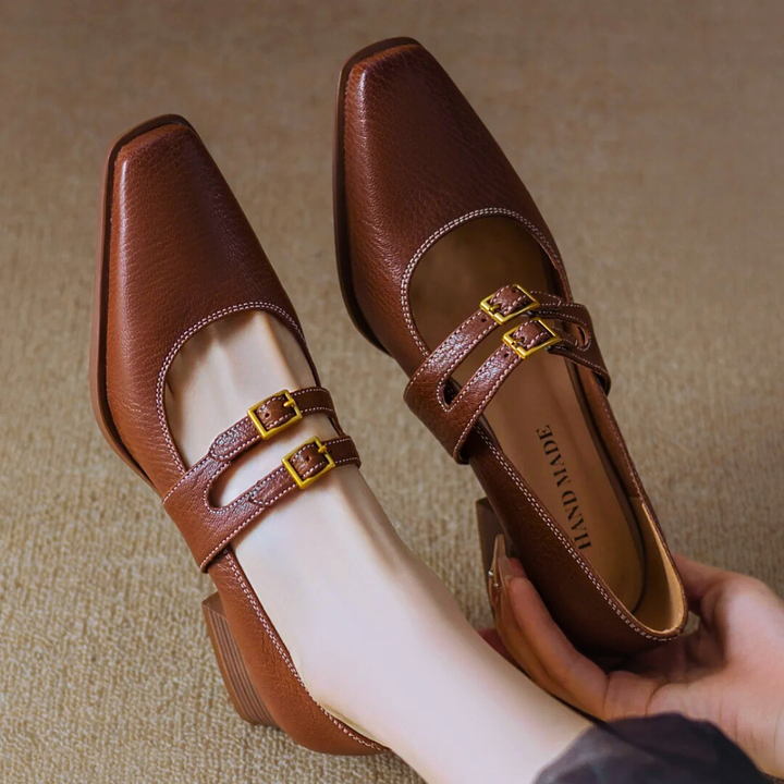 Firenze Dual Buckle Shoes