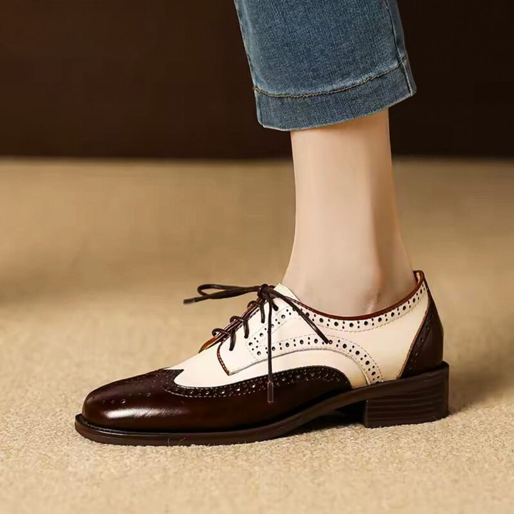 Odette Two-Tone Oxfords