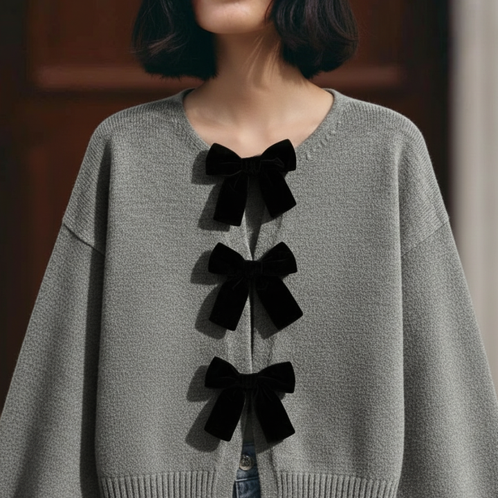Aubryn Bow Cardigan